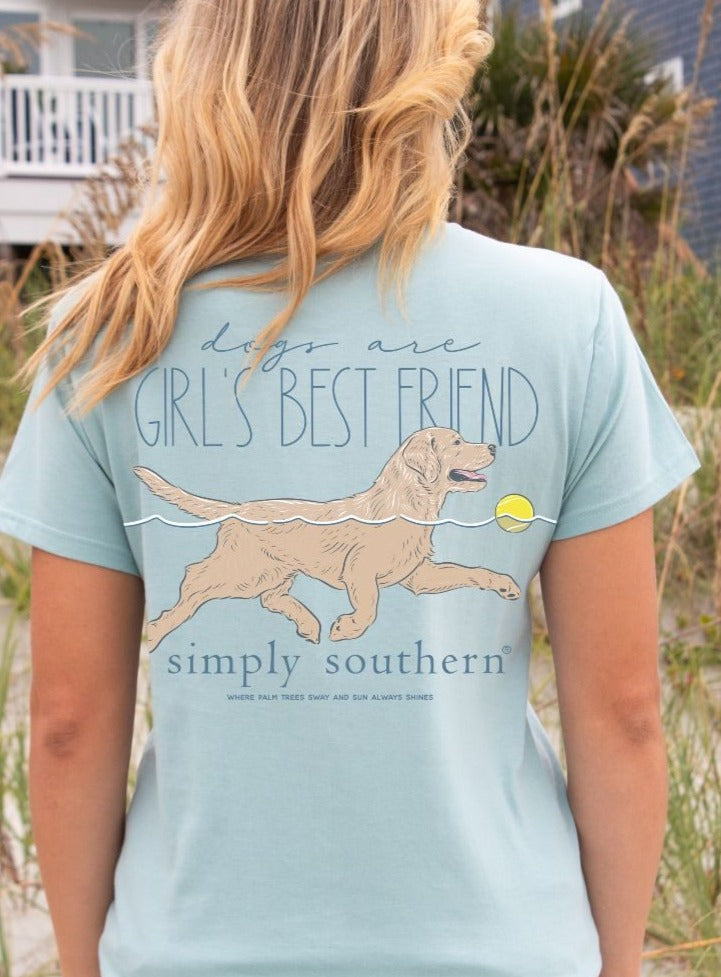 SS Dogs Are Girls' Best Friend Tee