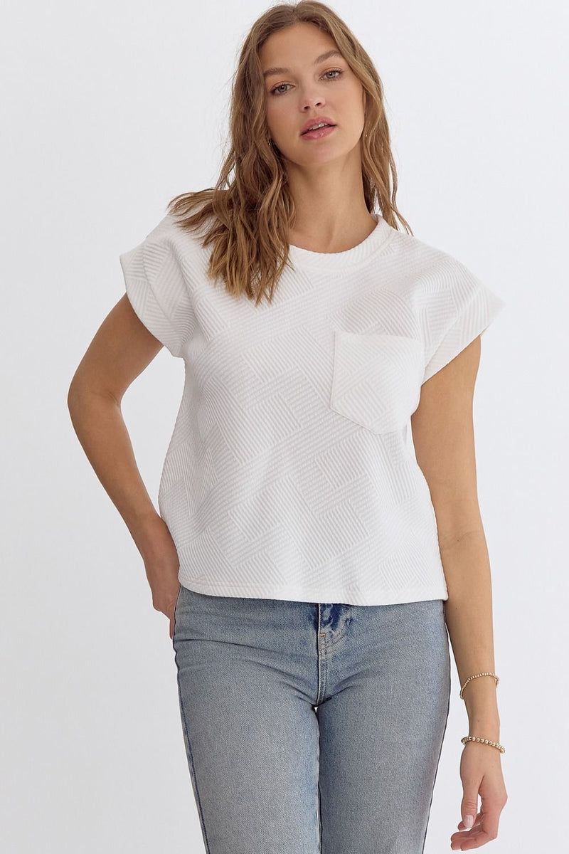 Textured SS Solid Top