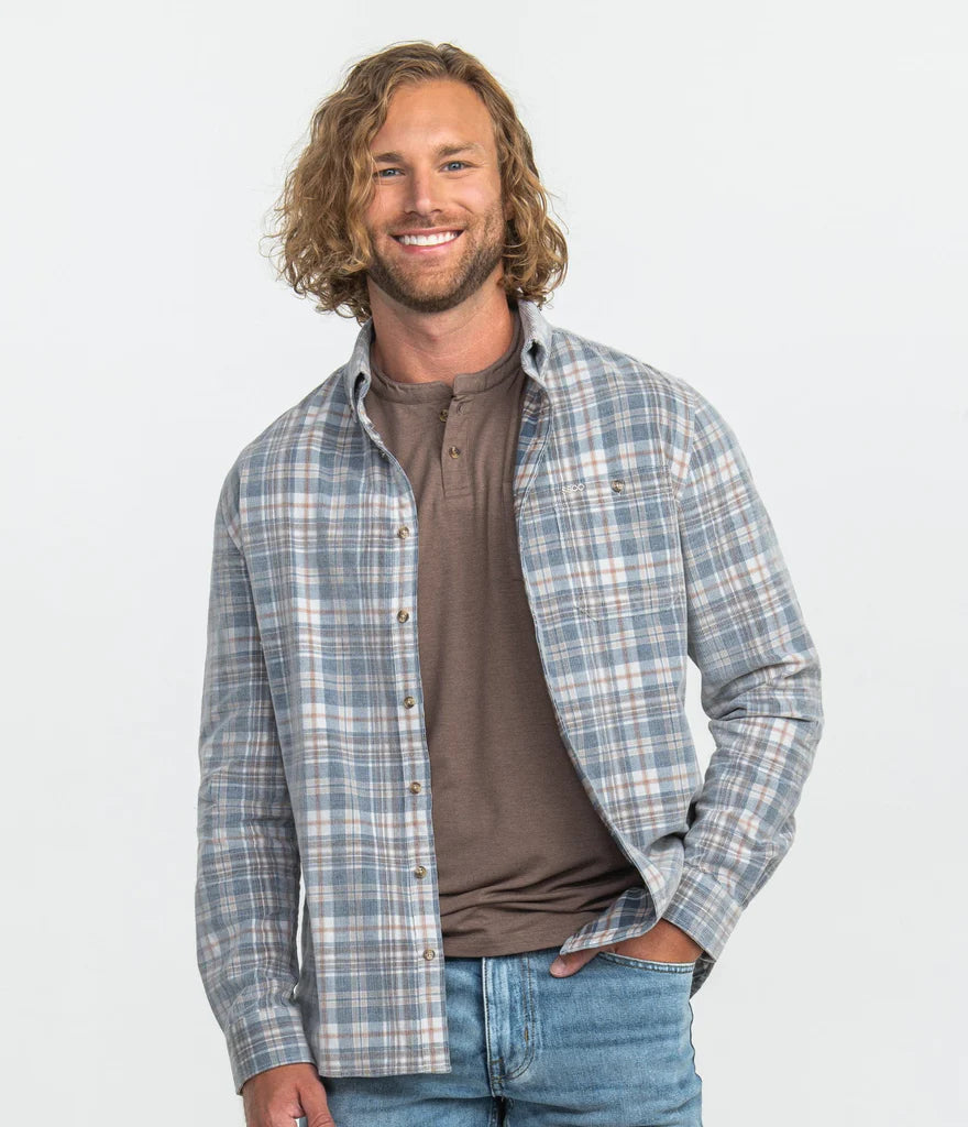 Braxton Lightweight Cord Flannel Shirt