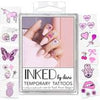 Inked Temporary Tattoos - Pretty in Pink Finger Tats - Free Souls Boutique