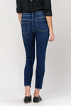Amber Mid Rise Crop Skinny Jeans