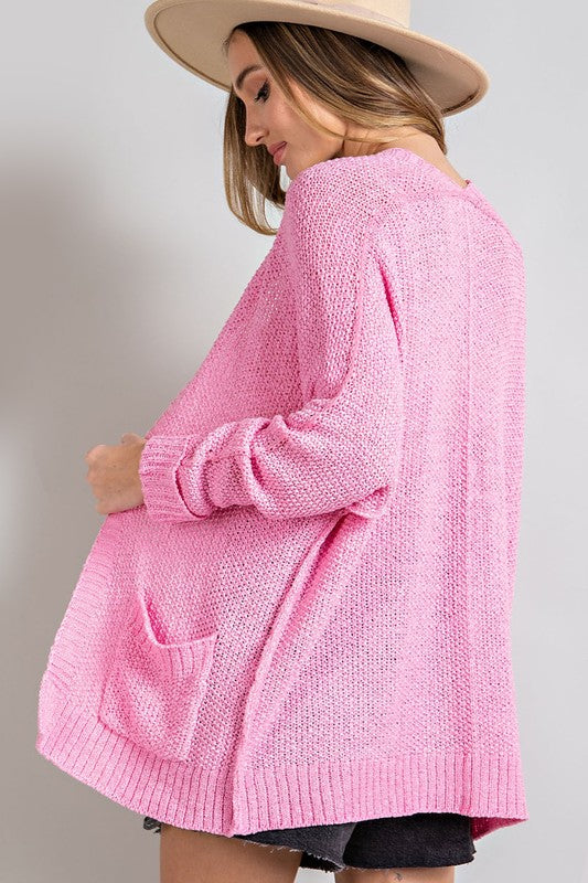 Slouchy Knit Cardigan