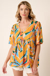 Polyspan Babydoll Top