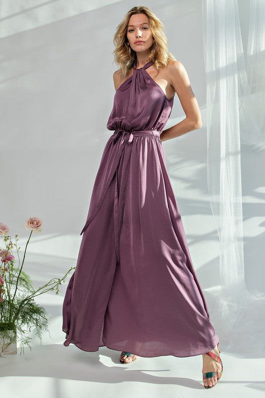Twist Halter Maxi Dress Twist Halter Maxi Dress