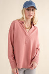 LS Knit Collar Top