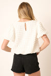 Bubble Texture Top