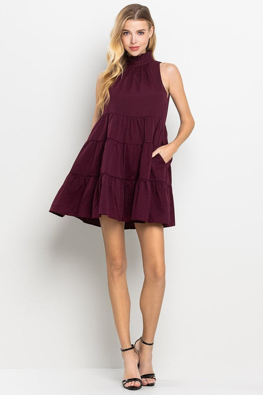 Multi Tier Sleeveless Dress