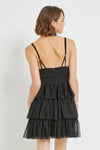 Mesh Skirt Bustier Dress