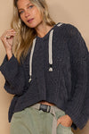 Threaded Hoodie Sweater