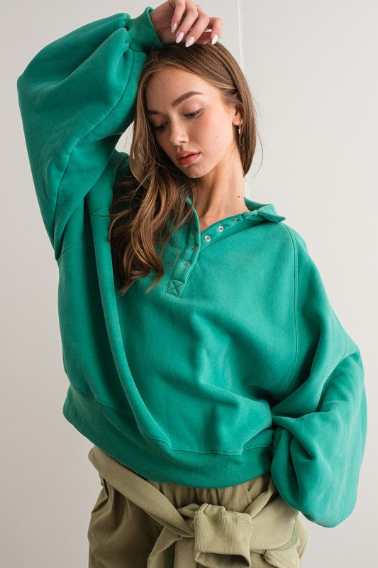 Piper Snap Sweatshirt