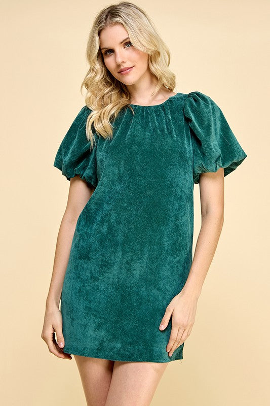 Corduroy Shift Dress