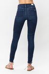 Crinkle Ankle MR Skinny Jeans