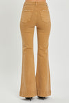 Front Patch Pocket Flare Jeans