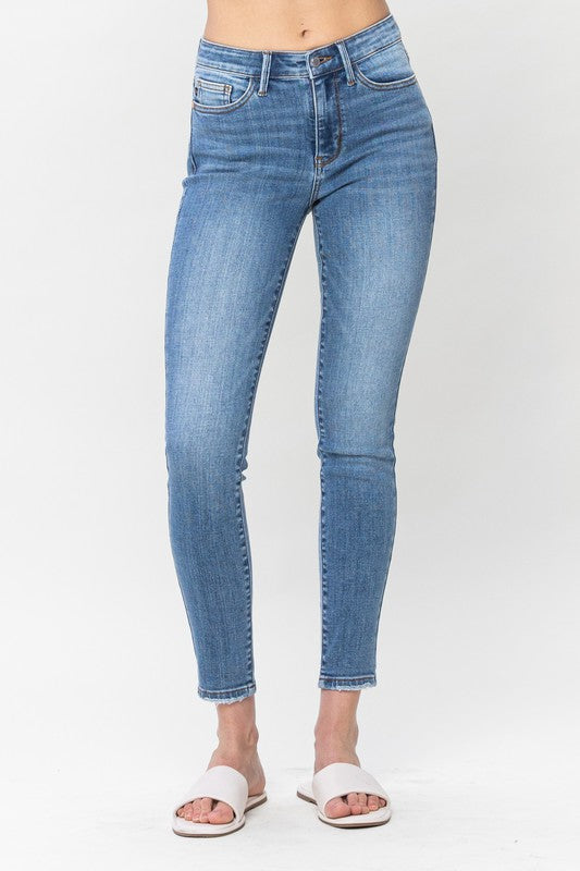 Mid Rise Vintage Skinny Jeans