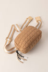 Ezra Quilted Nylon Belt Bag