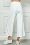 Very Soft Cropped Wide Leg Pants