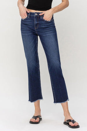 Worthiness Hi Rise Regular Straight Jeans