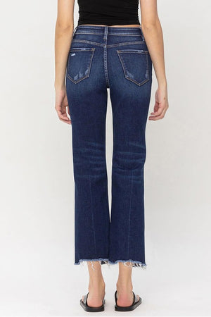 Worthiness Hi Rise Regular Straight Jeans