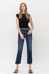 Worthiness Hi Rise Regular Straight Jeans