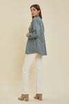 Dakota Suede Shacket Top