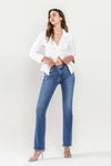 Excitedness Low Rise Slim Bootcut Jeans