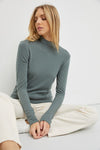 Ultra Soft Knit Turtleneck Top