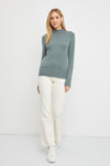 Ultra Soft Knit Turtleneck Top