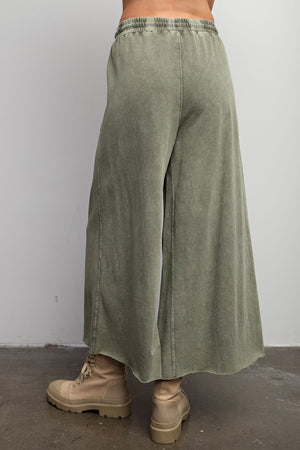 Wide Leg Drawstring Sweatpants