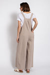 Pintuck Detail Overalls Jumpsuit