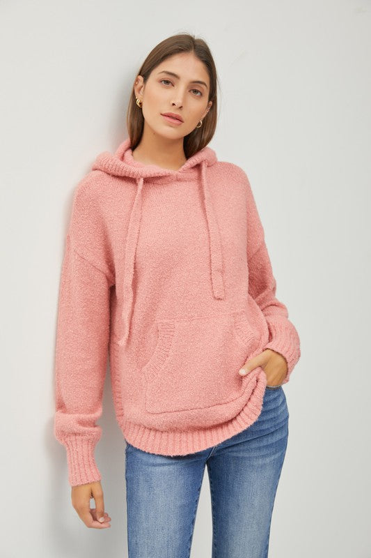 Hoodie Kanga Pocket Sweater Top