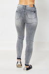 HW Tummy Control Release Hem Skinny Jeans