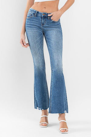 Amazes LR Braided Loop Flare Jeans