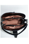 Vegan Leather Bucket Shoulder Purse