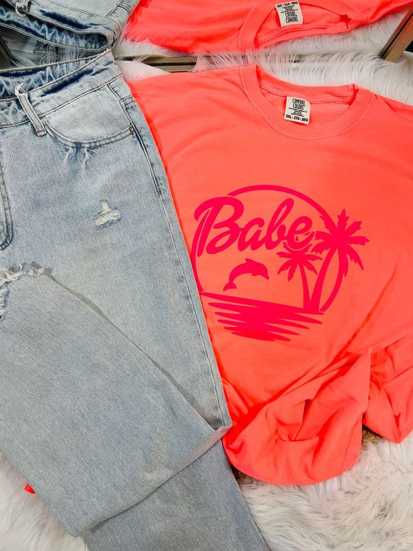 Babe Barbie Comfort Colors Graphic Tee