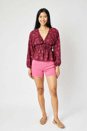 HW Garment Dyed Denim Shorts