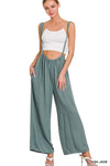 Tie Back Suspender Jumpsuit