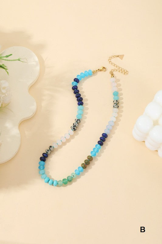 Zen Agate Gemstone Necklace
