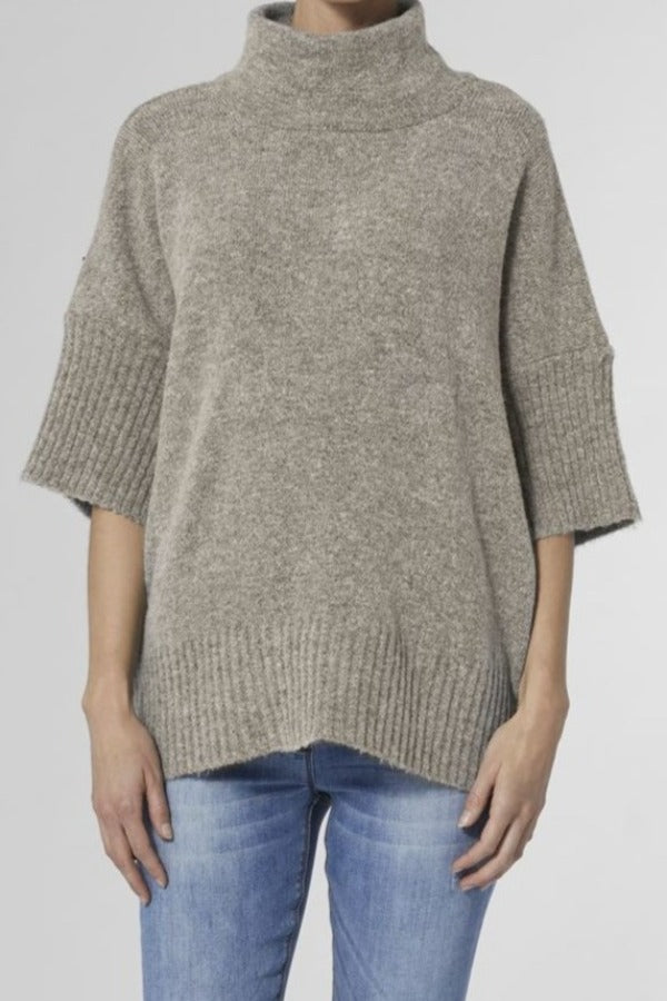 Hudson SS Cowl Neck Oversized Pullover