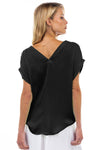 VNeck Drop Sleeve Top