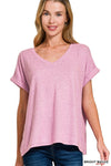 Melange Hacci VNeck Top