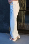 Drawstring Flap Pocket Linen Pants