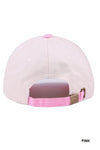Just A Girl Who Loves Jesus Two-Tone Canvas Cap