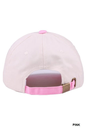 Just A Girl Who Loves Jesus Two-Tone Canvas Cap
