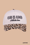 God Is Good All The Time Two-Tone Canvas Cap