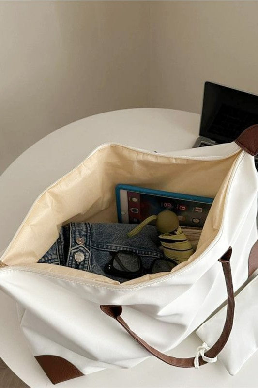 Water Resistant Weekender Travel Duffel Bag