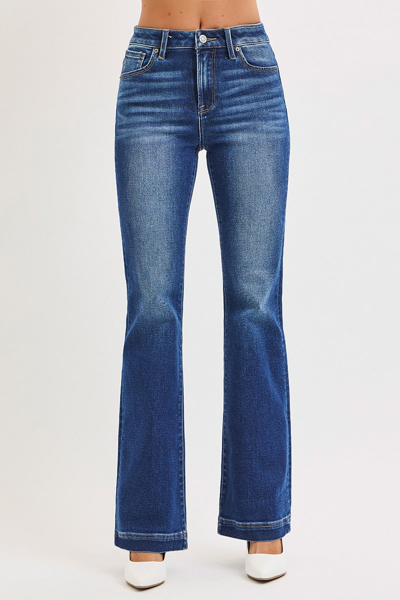 Low Rise Flare Jeans