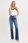 Low Rise Flare Jeans