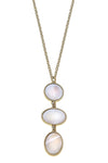 Brie Mother of Pearl Pendant Necklace