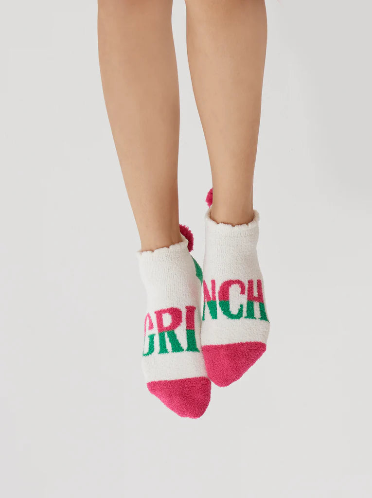 Grinch Home Socks