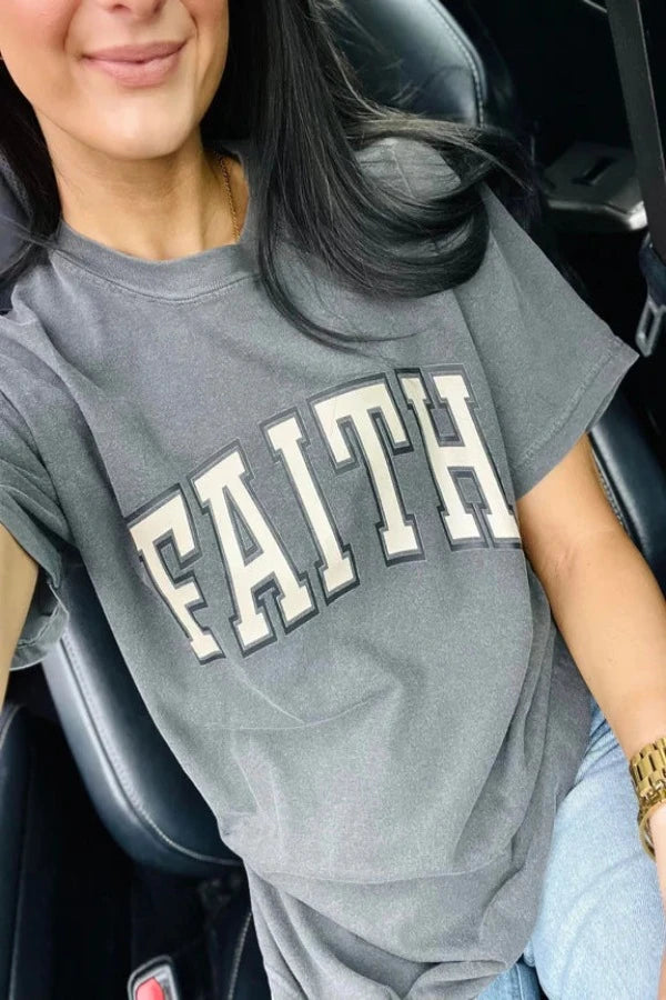 Faith Comfort Colors Graphic Tee